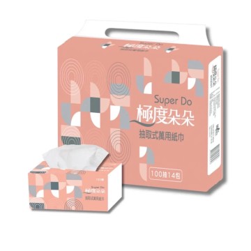 Super Do極度朵朵 抽取式萬用紙巾