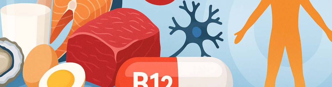 維生素B12是什麼？功效、適合族群、缺乏症狀與補充食物一次看懂