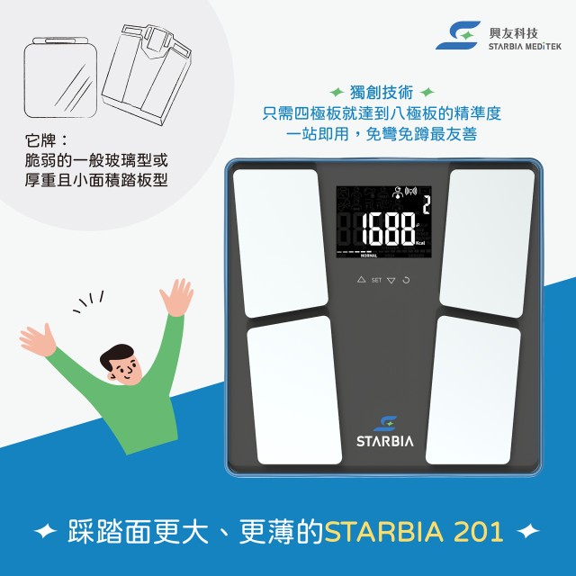 STARBIA201便攜式骨健康組成分析儀(預購) STARBIA201便攜式骨健康組成分析儀(預購)