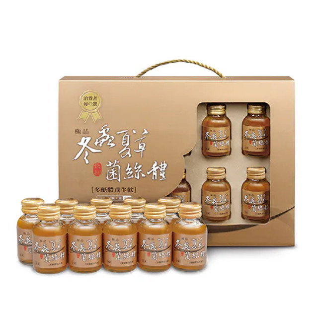 冬蟲夏草菌絲體多醣體養生飲